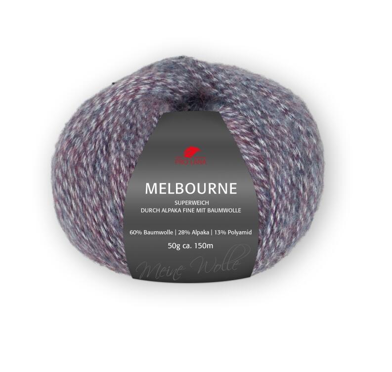 Pro Lana Melbourne 50g Farbe: 284 Blau/Lila