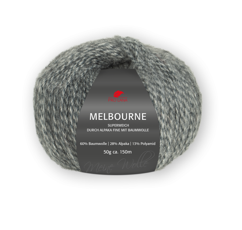 Pro Lana Melbourne 50g Farbe: 287 Grau