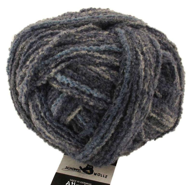 Schoppel Wolle Atlantis 50g Farbe: Nacht und Nebel 2128