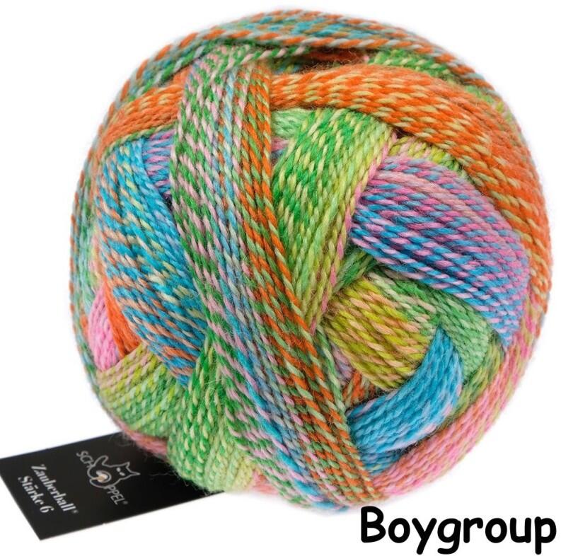 Schoppel Wolle Zauberball® Crazy Stärke 6 150g Farbe: Boygroup