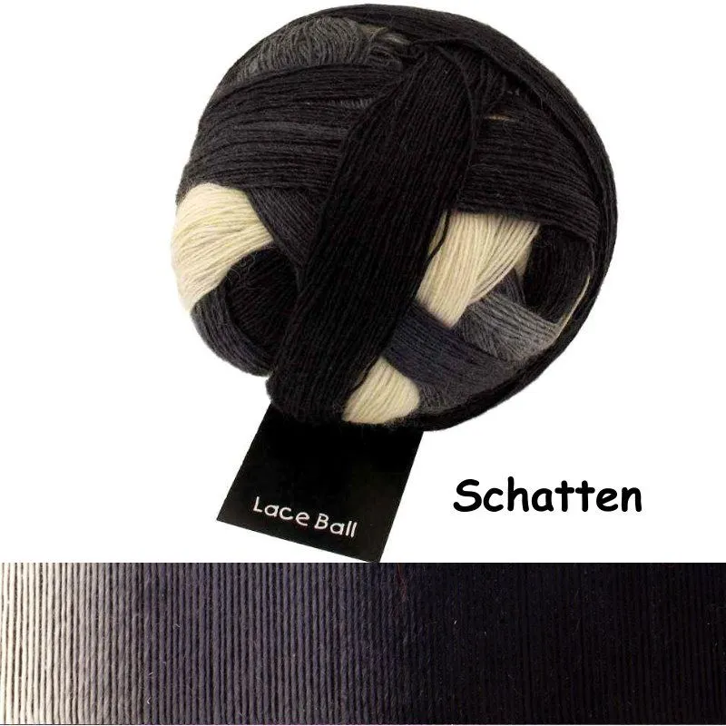 Schoppel Wolle Lace Ball - 100g Lacegarn mit langem Farbverlauf