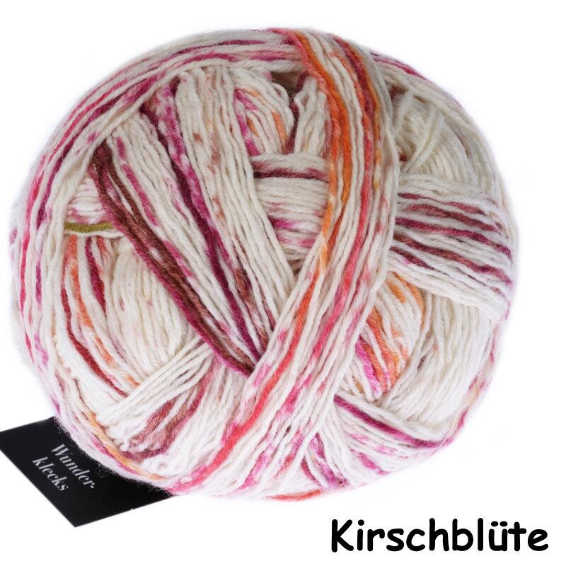 Schoppel Wolle Wunderklecks - kunstvoll bemaltes Sockengarn Farbe: Kirschblüte