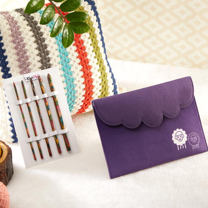 Knit Pro Symfonie  Holz H&auml;kelnadel-Set 15cm