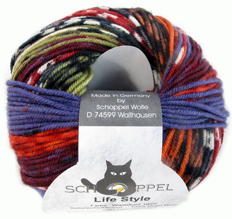 Schoppel Wolle Life Style magic - Wolle extra fein vom Merinoschaf  Farbe: Warmfront