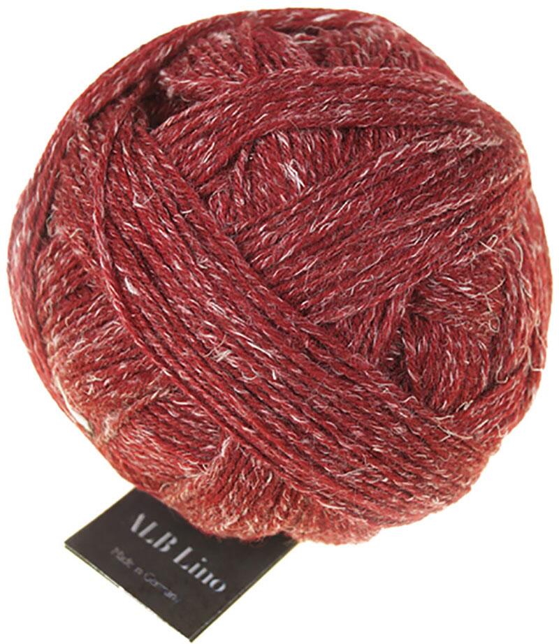 Schoppel Wolle ALB Lino - heimische Wolle trifft Leinen Farbe: Bordeaux