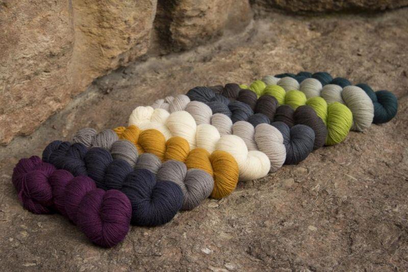 Rosy Green Wool Merino d´Arles - Bio Merinowolle GOTS 50g
