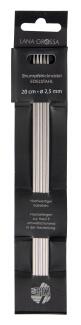 Lana Grossa / KnitPro - Edelstahl Nadelspiel 20cm