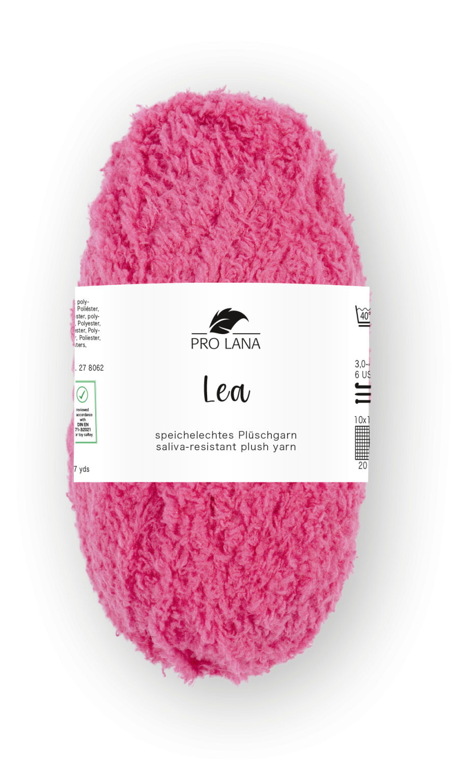 Pro Lana Lea Teddygarn 25g Farbe: 034 Fuchsia