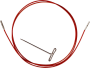 ChiaoGoo TWIST Red Seile MINI für Nadelspitzen 1,75mm-2,5mm - 93cm (für 120cm)