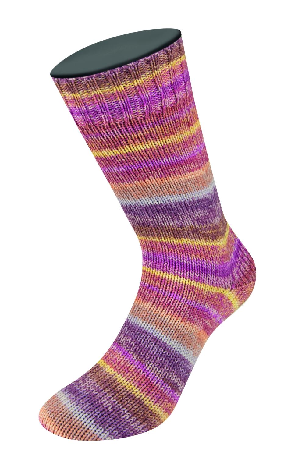Lana Grossa Meilenweit 150 COSIMA- 6fach Sockenwolle 150g Farbe: 9717