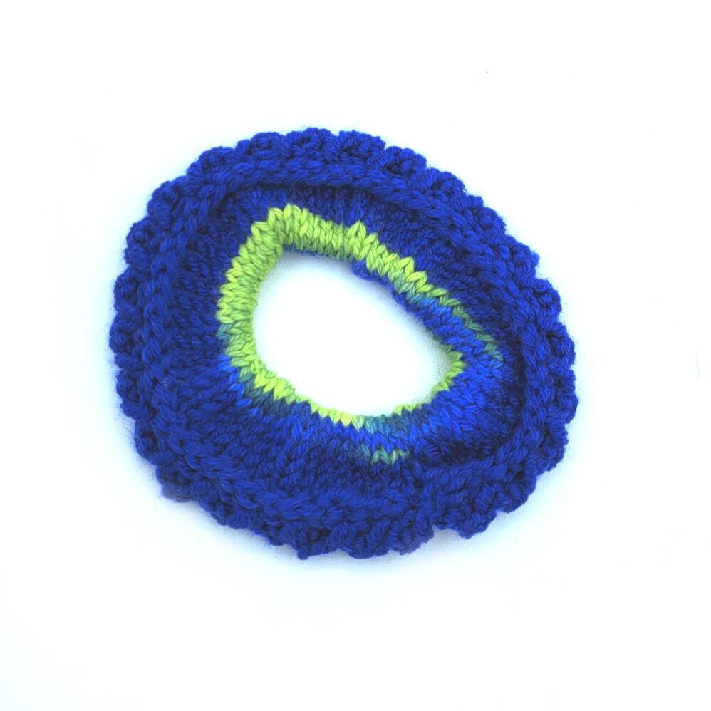 Haargummi Vergissmeinnicht